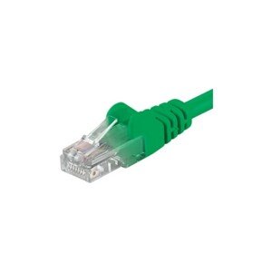 PremiumCord Patch kabel UTP RJ45-RJ45 level 5e zelený 0,5m