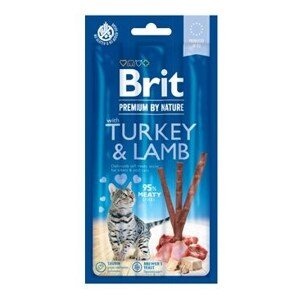 Brit Premium Cat by Nature Sticks Turkey&Lamb(3pcs); 110644