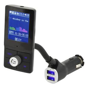Compass hands free FM transmitter LCD COLOR; 07722