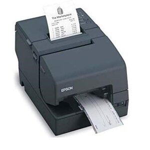 Epson hybridní pokladní tiskárna TM-H6000V, černá, RS232, USB, LAN + zdroj; C31CG62204P1