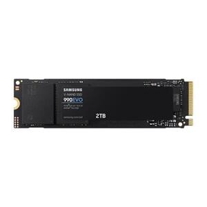 Samsung SSD 990 EVO 2000GB - formát M.2; čtecí rychlost až 5000 MB sec; zapisovací rychlost až 4200 MB sec; MZ-V9E2T0BW