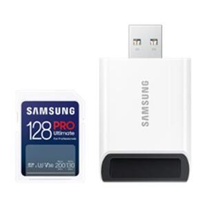 Samsung SDXC 128GB PRO ULTIMATE + USB adaptér; MB-SY128SB/WW