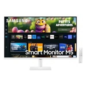 SAMSUNG MT LED LCD Smart Monitor 27" M50C - bílý; LS27CM501EUXDU