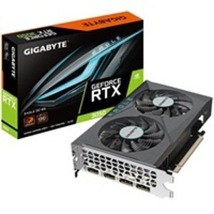 Gigabyte VGA NVIDIA GeForce RTX 3050 EAGLE OC 6G, 6G GDDR6, 2xDP, 2xHDMI; GV-N3050EAGLE OC-6GD