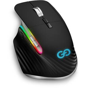 CONNECT IT GG bezdrátová herní myš,4000DPI,RGB podsvícení, tiché tlačítka, ČERNÁ; CMO-7010-BK