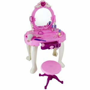 Dětský kosmetický stolek G21 s fénem 690401; 008-25