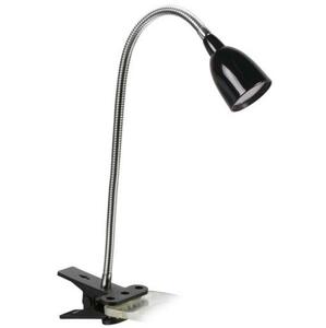 Solight LED stolní lampička, 2.5W, 3000K, clip, černá barva; WO33-BK