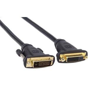 PremiumCord DVI-D prodlužovací kabel,dual-link,DVI(24+1),MF, 5m; kpdvimf5