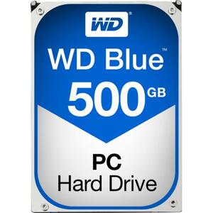 WD Caviar Blue 500GB HDD - interní disk, 3.5", SATAIII/600, 7200 ot./min., 32MB cache; WD5000AZLX