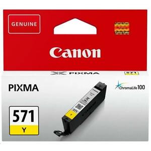 Canon CLI-571 Y, žlutá; 0388C001