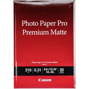 Canon papír PM-101 matný (A3, 210 g/m2, 20 listů); 8657B006