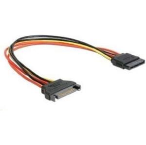 Kabel C-TECH SATA prodloužení napájení; CC-SATAMF-01