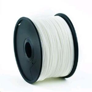 GEMBIRD, Tisková struna (filament), ABS, 1,75mm, 1kg, bílá; 3DP-ABS1.75-01-W