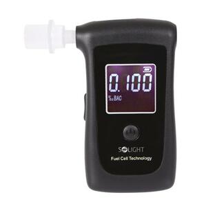 Solight Alkohol tester, profesionální Fuel Cell, 0,0 - 4,0‰ BAC,citlivost 0,008‰; 1T06