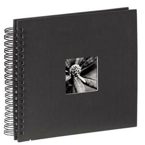 Hama album klasické spirálové FINE ART 28x24 cm, 50 stran, černé; 90145