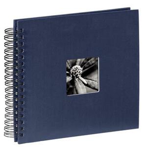 Hama album klasické spirálové FINE ART 28x24 cm, 50 stran, modré; 90147