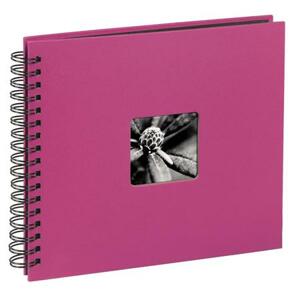 Hama album klasické spirálové FINE ART 28x24 cm, 50 stran, pink; 113680