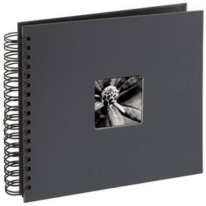 Hama album klasické spirálové FINE ART 28x24 cm, 50 stran, šedé; 94879