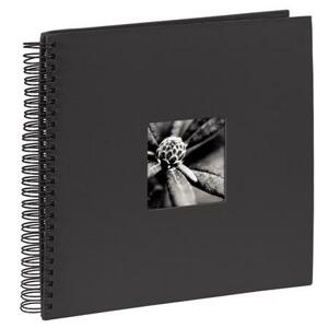Hama album klasické spirálové FINE ART 36x32 cm, 50 stran, černé; 90140