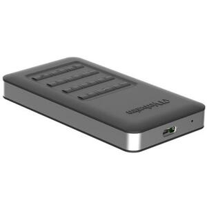 Verbatim Store 'n' Go 256GB SSD - šifrovaný externí disk s numerickou klávesnicí, USB 3.1,USB-C, černý 53402; 53402