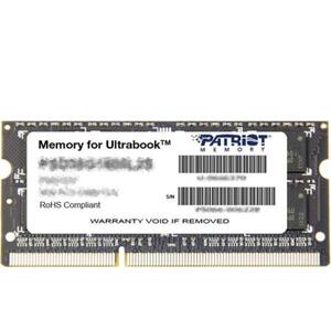 Patriot Signature Line 4GB DDR3L 1600 SODIMM DR; PSD34G1600L2S
