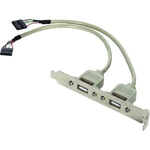 Kabel CABLEXPERT USB PORTY přídavné 2 x USB pro m/b; CCUSBRECEPTACLE