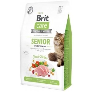 Brit Care Cat GF Senior Weight Control 0,4kg; 112680