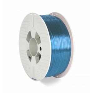 Verbatim PET-G struna 1,75 mm pro 3D tiskárnu, 1kg, modrá transparent 55056; 55056