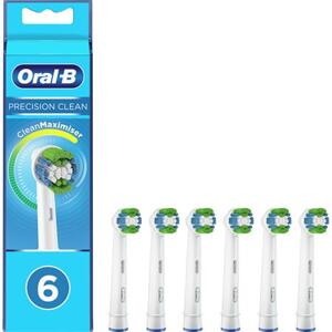 Oral-B EB 20-6 Precision clean náhradní hlavice s Technologií CleanMaximiser, 6 ks; 4210201371540