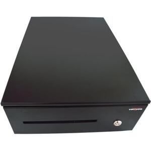 Virtuos pokladní zásuvka SK-325C - s kabelem, pořadač 6/ 8, 9-24V, černá ; EKN0109