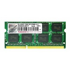 Transcend SODIMM DDR3 4GB 1066MHz 2Rx8 CL7, retail; TS512MSK64V1N