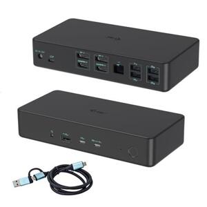i-Tec USB 3.0 USB-C Thunderbolt 3 Professional Dual 4K Display Docking Station Gen2, PD 100W; CADUAL4KDOCKPD2