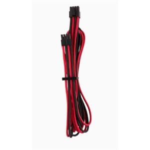 Corsair Premium Individually Sleeved EPS12V CPU cable, Type 4 (Generation 4), Červená Černá; CP-8920240