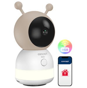 Concept KD4000 Dětská chůvička s kamerou SMART KIDO; kd4000