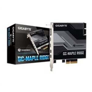 Gigabyte GC-MAPLE RIDGE, Intel Thunderbolt 4 Certified add-in card, USB Type-C, DisplayPort; GC-MAPLE RIDGE
