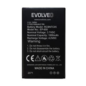 Evolveo EasyPhone XG, originální baterie, 1000 mAh; EP-650-BAT