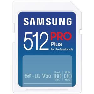 Samsung SDXC 512GB PRO PLUS; MB-SD512S EU