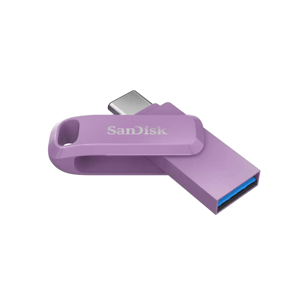 SanDisk Ultra Dual Drive Go USB Type- C, Levandulová 400 MB/s 128GB; SDDDC3-128G-G46L