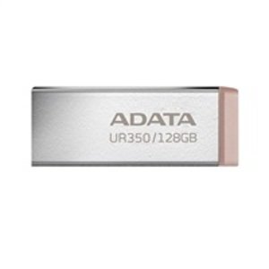 ADATA Flash Disk 128GB UR350, USB 3.2 Dash Drive, kov hnědá; UR350-128G-RSR/BG