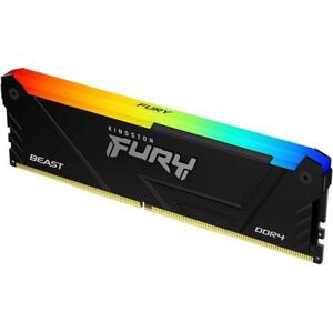 Kingston FURY Beast DDR4 32GB 3200MHz CL16 2x16GB RGB Black; KF432C16BB12AK2/32