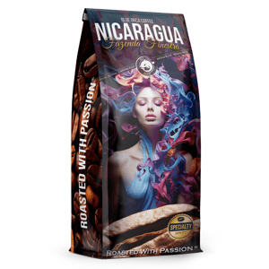 Blue Orca Fusion Nicaragua Fazenda Finestra, zrnková káva, 1 kg, Arabica/Robusta (75/25 %); 225651