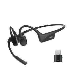 Shokz OpenComm2 UC typ C, Bluetooth sluchátka před uši s mikrofonem, černá; C110-AC-BK-EN