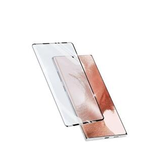 CellularLine ochranné zaoblené tvrzené sklo pro celý displej Impact Glass pro Samsung Galaxy S23 Ultra; TEMPGCUGALS23UK