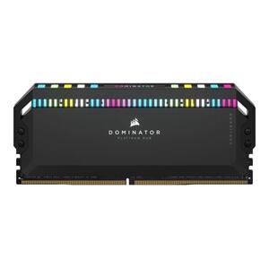 Corsair DOMINATOR PLATINUM RGB 32GB 2x16GB DDR5 DRAM 6200MHz C36 Memory Kit Black; CMT32GX5M2X6200C36