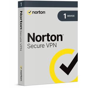 NORTON SECURE VPN ENG 1 uživatel pro 1 zařízení na 1 rok ESD; 21420109