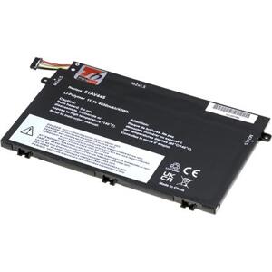 Baterie T6 Power Lenovo ThinkPad E480, E490, E580, E590, E14, E15, 4050mAh, 45Wh, 3cell, Li-pol; NBIB0159