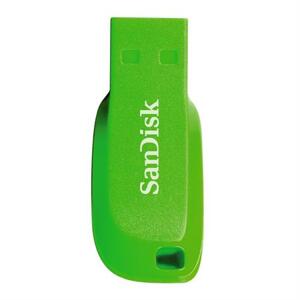 SanDisk FlashPen-Cruzer Blade 32 GB elektricky zelená; SDCZ50C-032G-B35GE