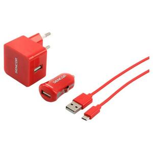 Sencor USB KIT 1M/WALL/CAR; SCO 516-000RD