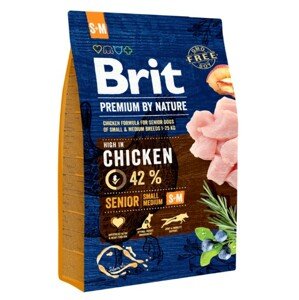 Brit Premium by Nature Senior S+M 3 kg; 94991