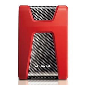 ADATA HD650 - 2TB, červený; AHD650-2TU31-CRD